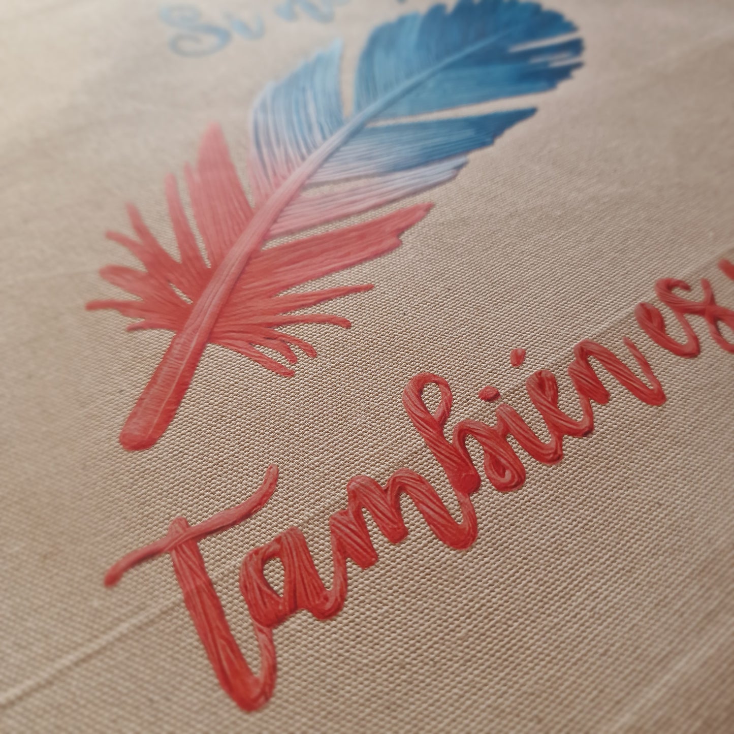 Tote Bag~ Si no pasa, también es una señal ~ Efecto Bordado