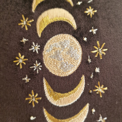 🌙 Cuaderno de Terciopelo FASE LUNAR ~ Ciclos, Intención y Renovación