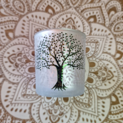 Portavelas Árbol
