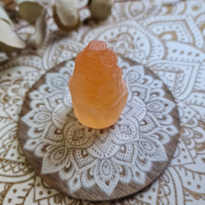 Monolito de Selenita Naranja ~ Energía cálida y purificación