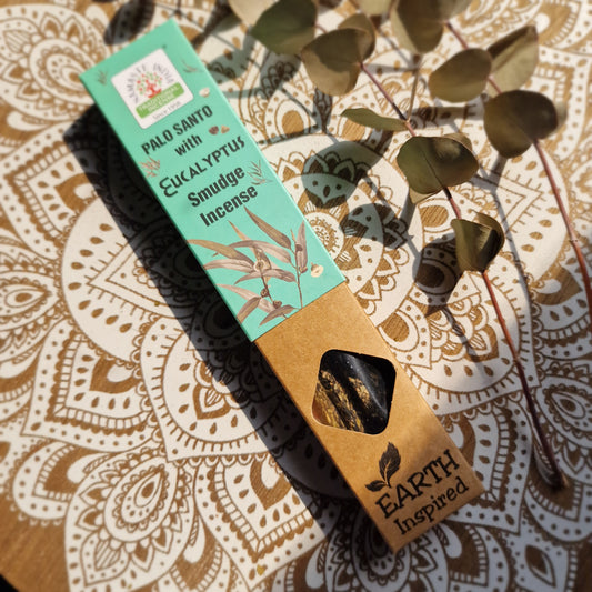 Incienso natural de  Palo Santo y Eucalipto ~ Vitalidad y Renovación