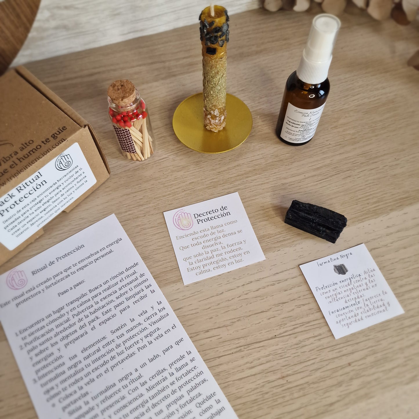 Pack Ritual de Protección ~ Escudo de luz y armonía