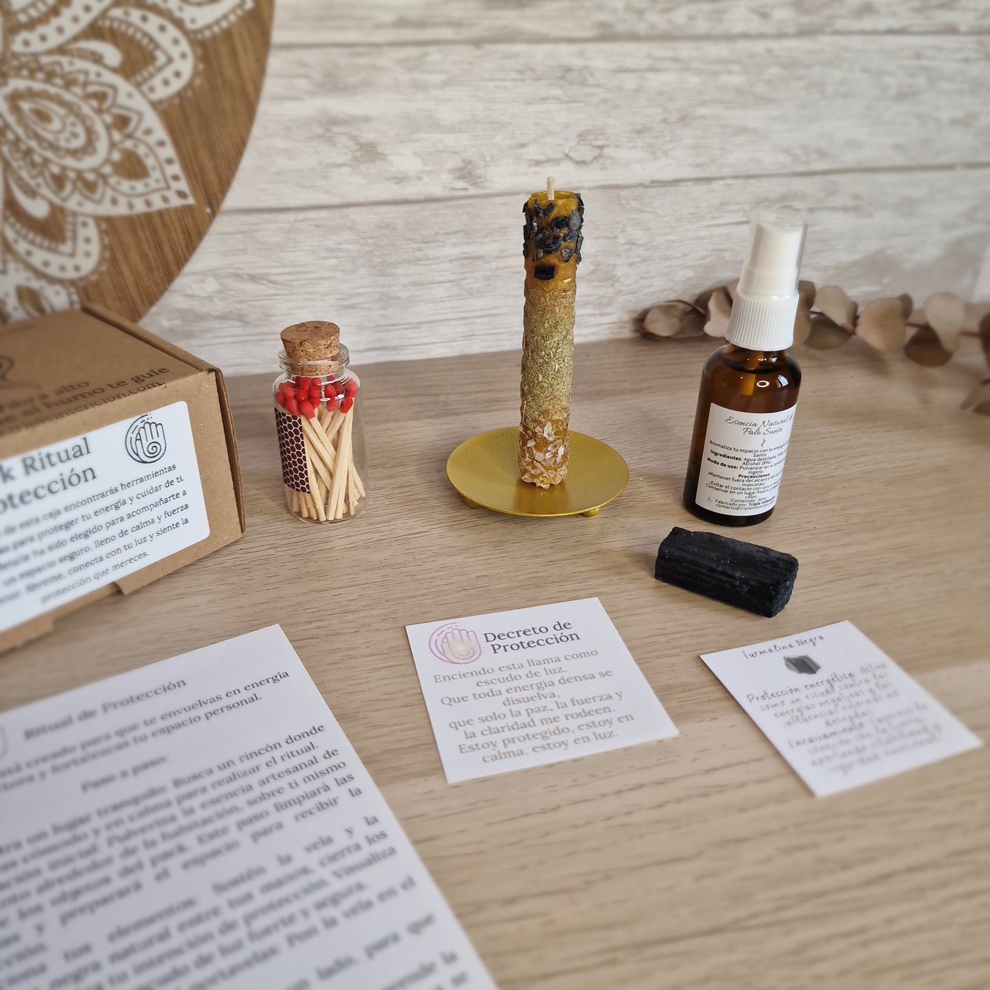 Pack Ritual de Protección ~ Escudo de luz y armonía