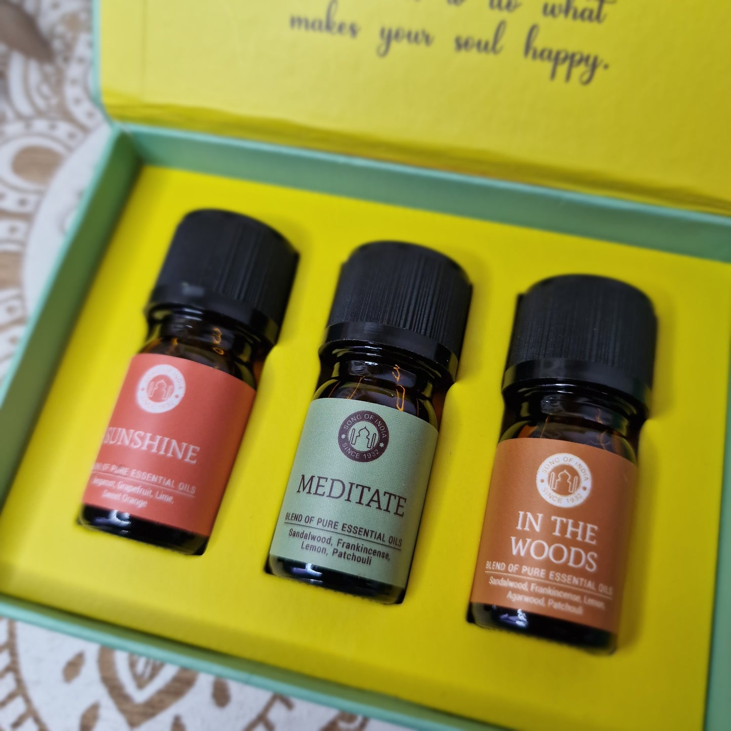 Set de Aceites Esenciales Happiness ~ Calma y Bienestar