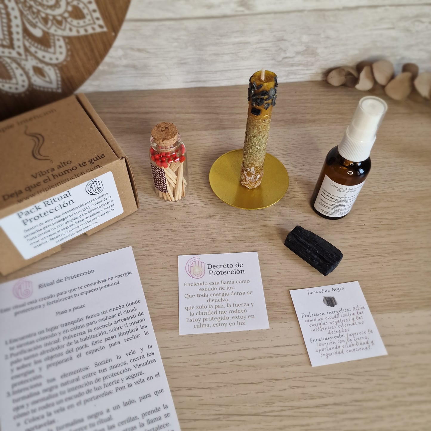 Pack Ritual de Protección ~ Escudo de luz y armonía