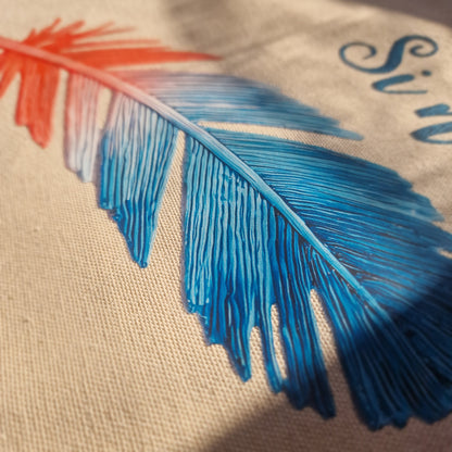 Tote Bag~ Si no pasa, también es una señal ~ Efecto Bordado