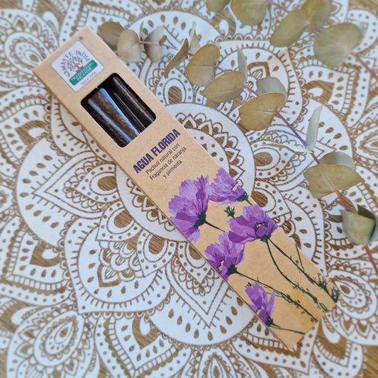 Incienso Natural ~ Pachuli, Naranja y Pimienta ~ Vitalidad, conexión con la tierra y enfoque renovado