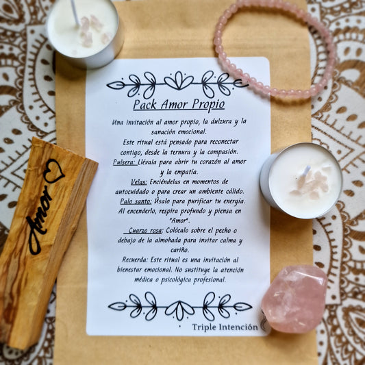 Pack Amor Propio ~ Conecta contigo desde el corazón