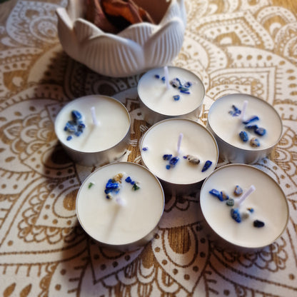 Velas de soja de Flor de loto ~ Sabiduría y Armonía Interior