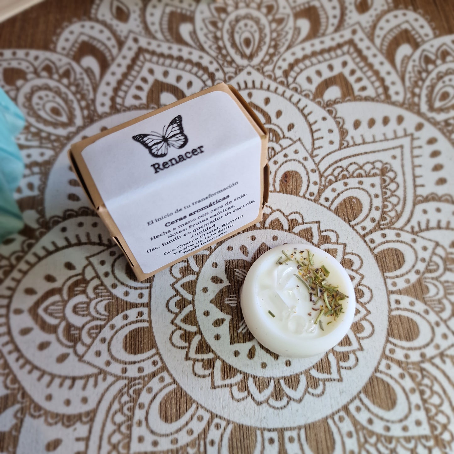 🦋 Renacer – Ceras Aromáticas Artesanales