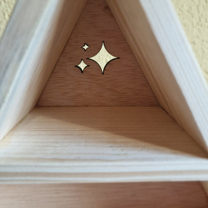 🌙 Altar piramidal artesanal🌙 ~ Donde habita tu intención.