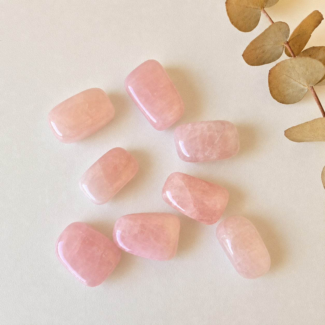 Cuarzo Rosa Rodado ~ Amor y equilibrio emocional