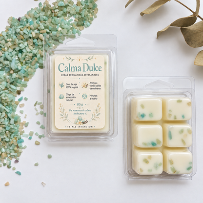 Ceras Aromáticas ~ Calma Dulce ~ Vainilla